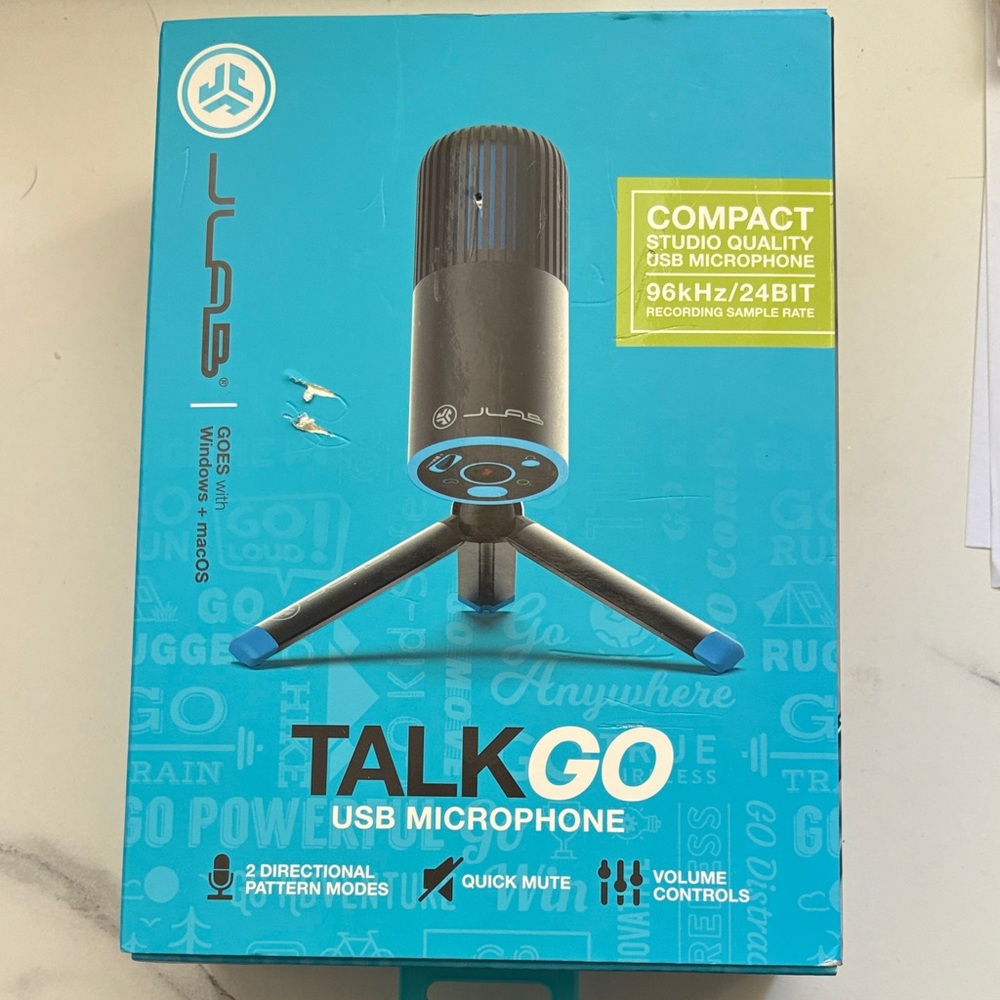 Talk GO USB Microphone - Black